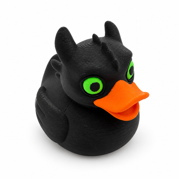 Toothless collectible duck