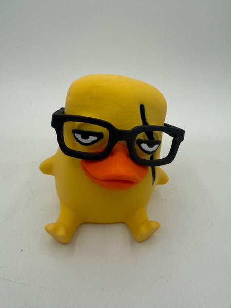 Duck with Glasses
