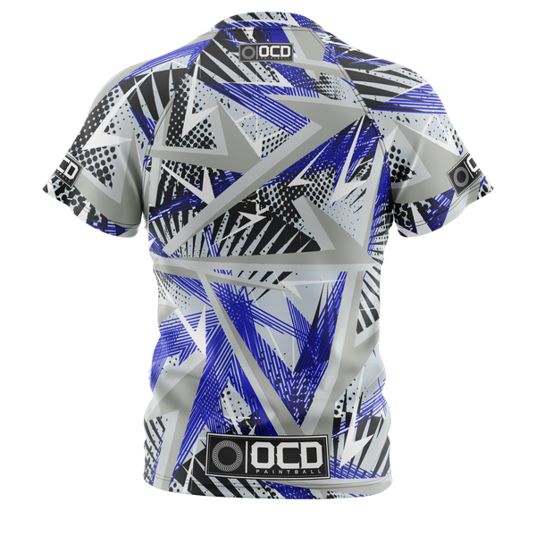 Abstract Blue Tech T