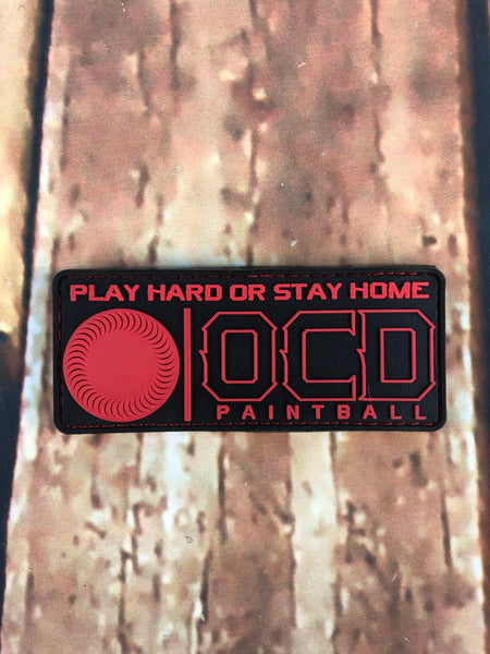 OCD Play Hard Patch