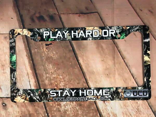Play Hard Or Stay Home Frame