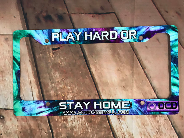 Play Hard Or Stay Home Frame