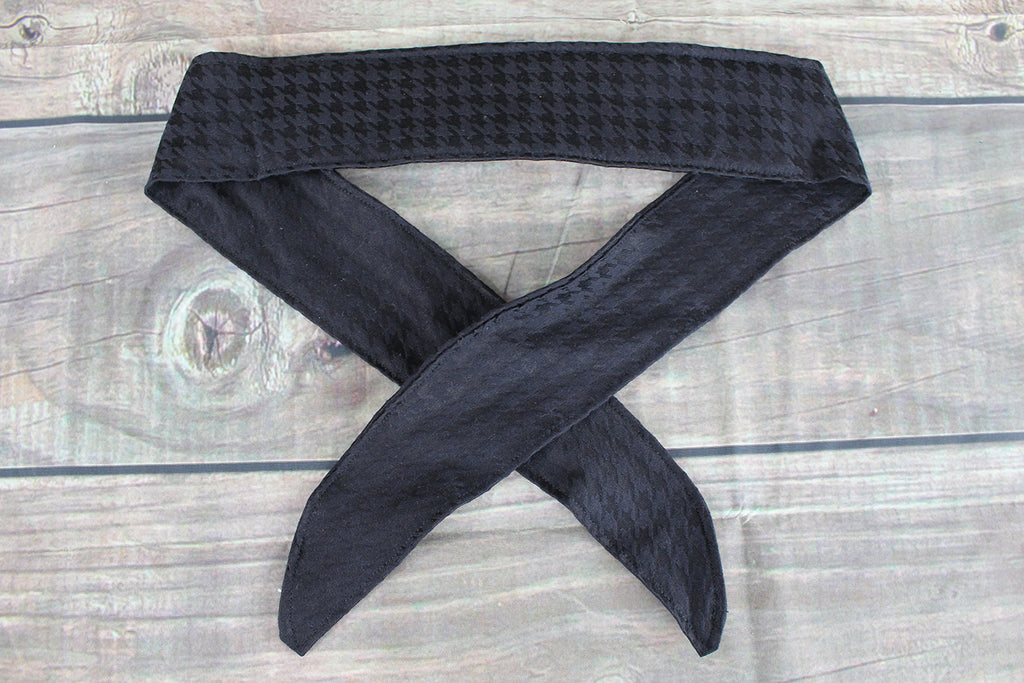 Black Houndstooth