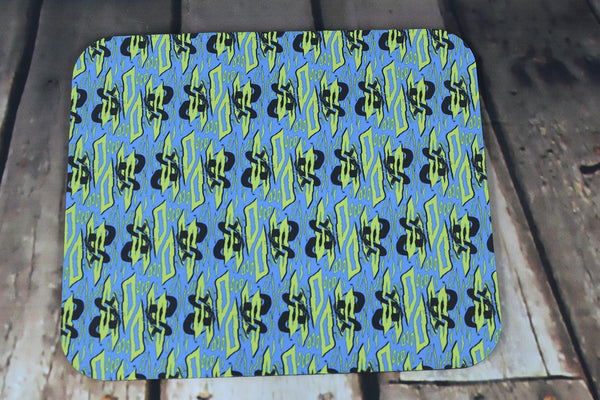 OCD Snakes Mouse Pad - Blue Strike