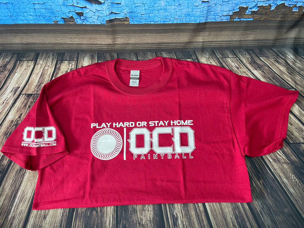 Short Sleeve T Shirt - Red