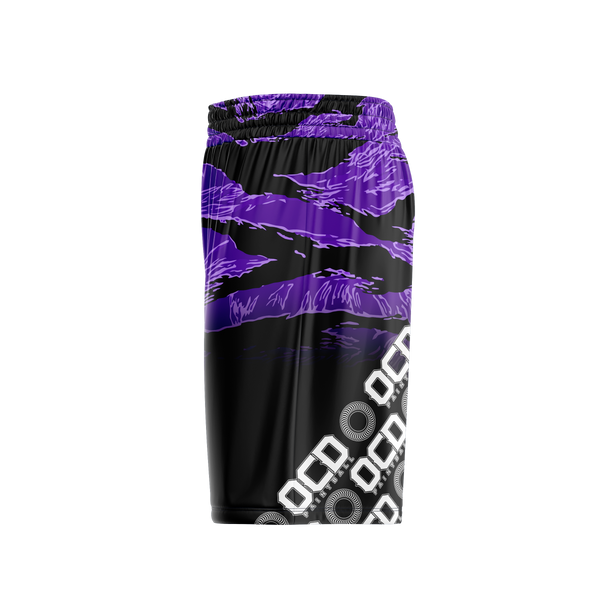 TigerCam Purple Shorts