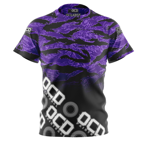 Tiger Purple Camo Tech T